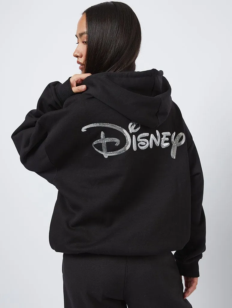 Disney Icon Hoodie in Black sold by Skinnydip London product image thumbnail 4