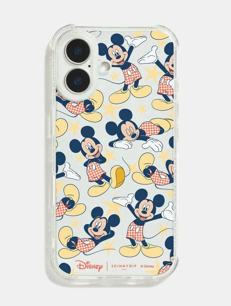 Disney Mickey Mouse Star Shock iPhone Case sold by Skinnydip London