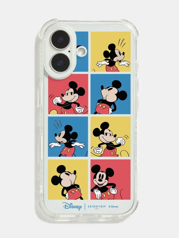 Disney Mickey Mouse Comic Strip Shock iPhone Case sold by Skinnydip London
