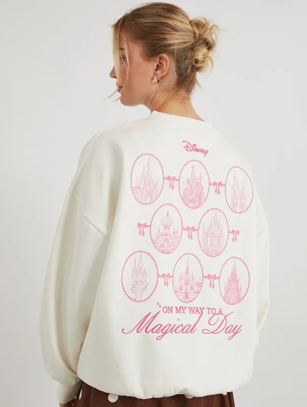 Disney On My Way To A Magical Day Sweatshirt sold by Skinnydip London