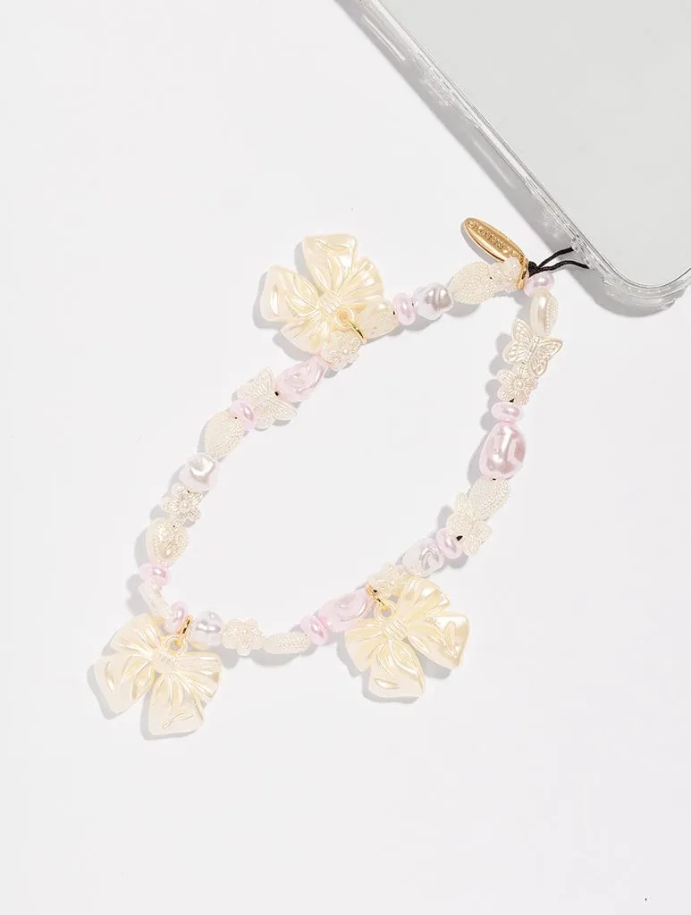 Coquette Pearl Beaded Strap sold by Skinnydip London product image thumbnail 2