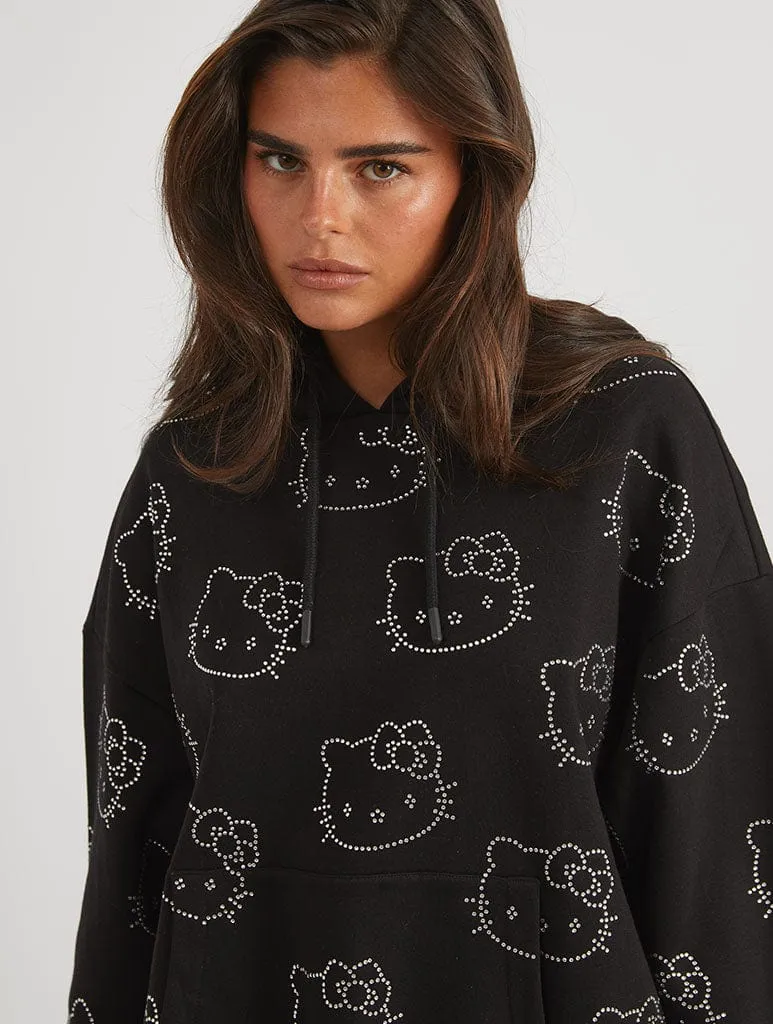 Hello Kitty x Skinnydip Rhinestone Hoodie sold by Skinnydip London