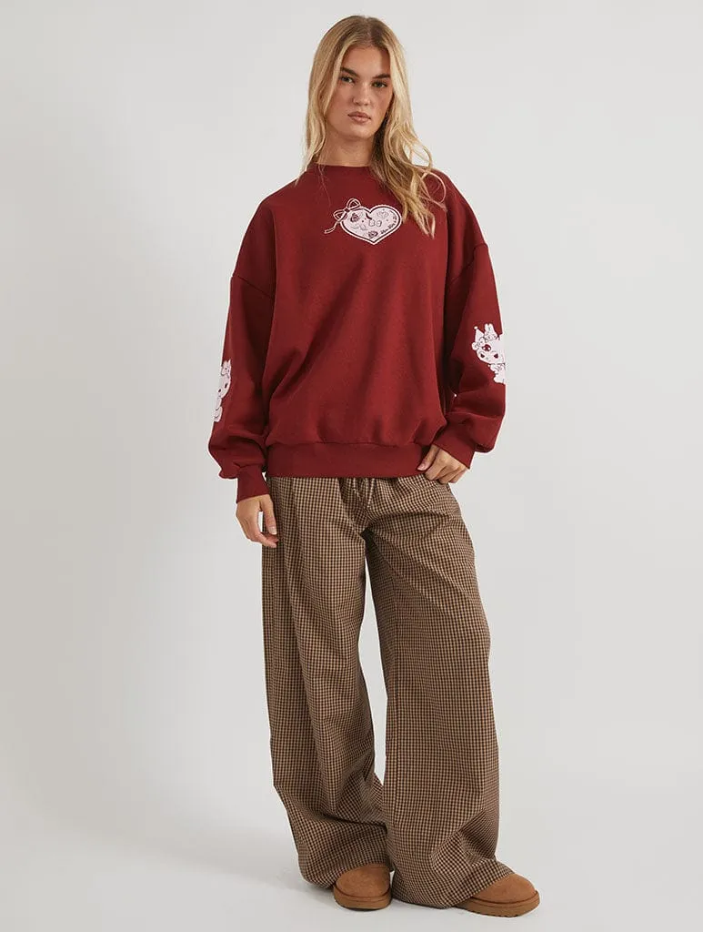 Hello Kitty x Skinnydip Kuromi Sweatshirt sold by Skinnydip London product image thumbnail 4