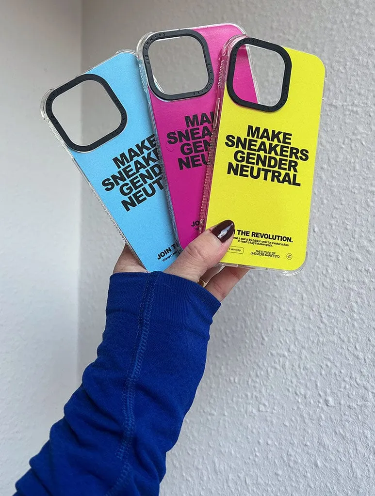 Titi Finlay x Skinnydip Colour Block Pink Shock iPhone Case sold by Skinnydip London product image thumbnail 3