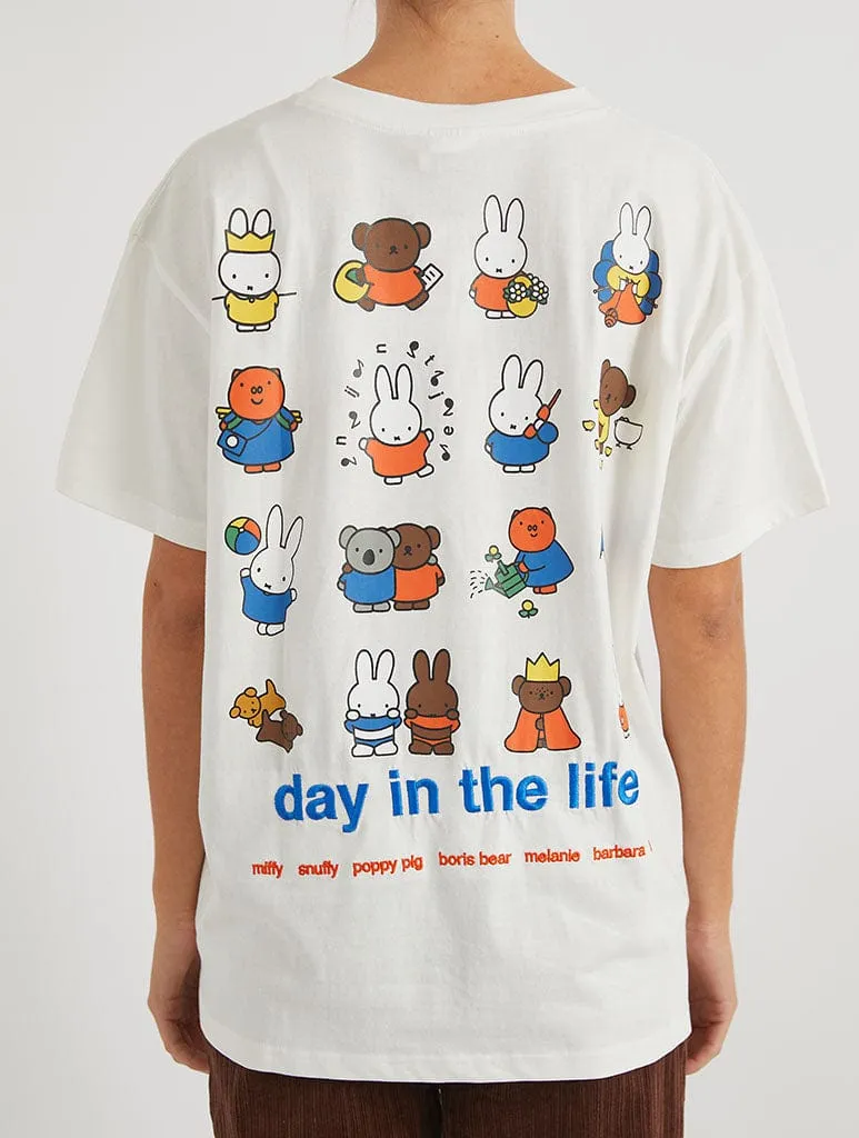 Miffy x Skinnydip Miffy Day In The Life T-Shirt sold by Skinnydip London product image thumbnail 4
