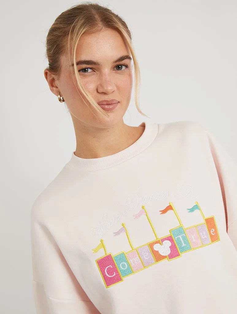 Disney Where Dreams Do Come True Sweatshirt sold by Skinnydip London product image thumbnail 3