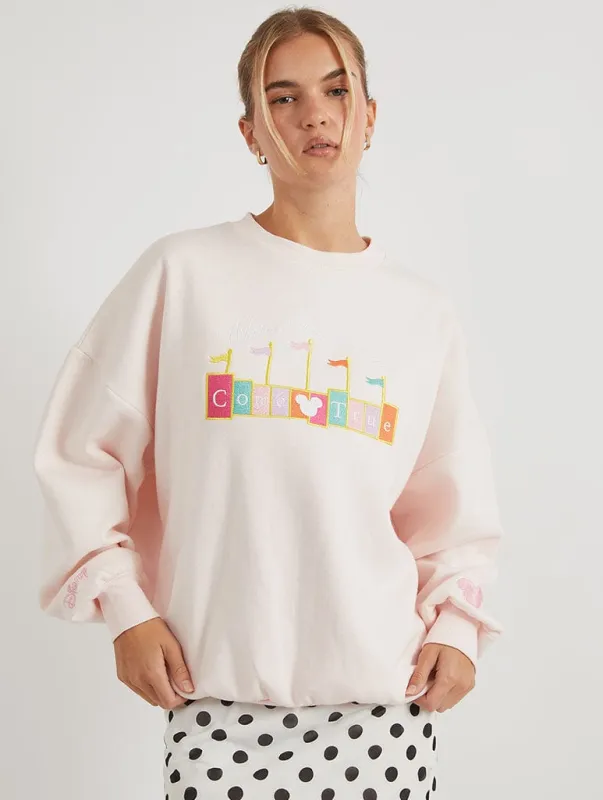 Disney Where Dreams Do Come True Sweatshirt sold by Skinnydip London