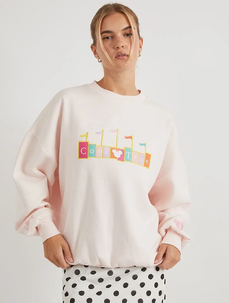 Disney Where Dreams Do Come True Sweatshirt sold by Skinnydip London