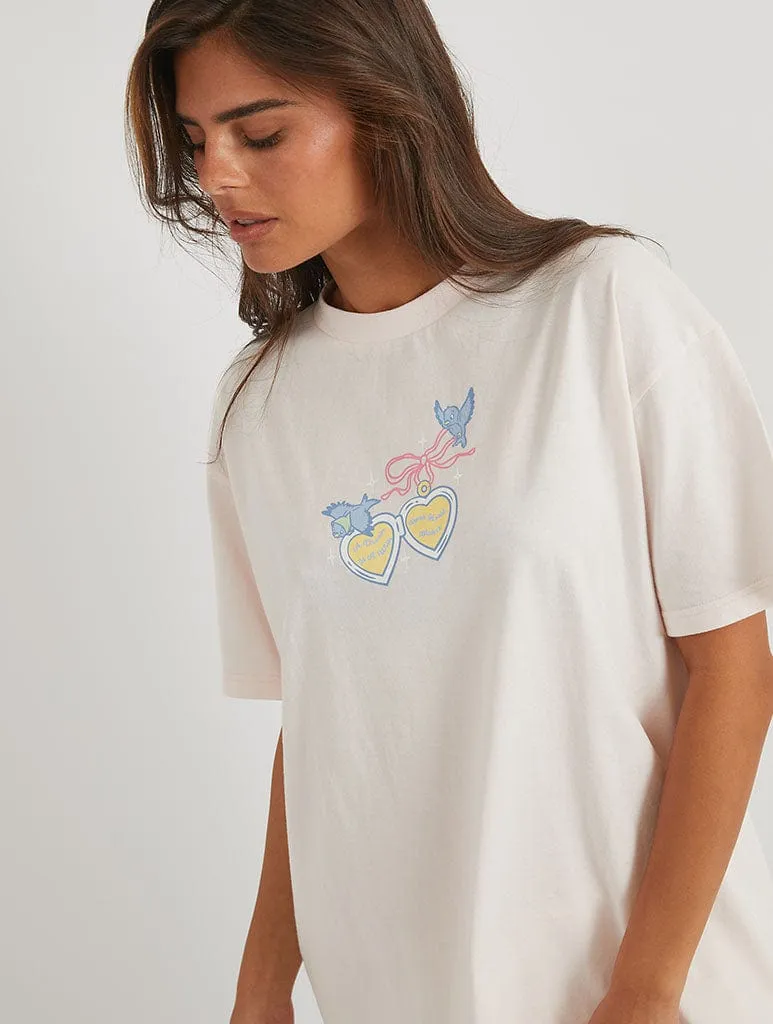 Disney A Dream Is A Wish Your Heart Makes T-Shirt sold by Skinnydip London product image thumbnail 2
