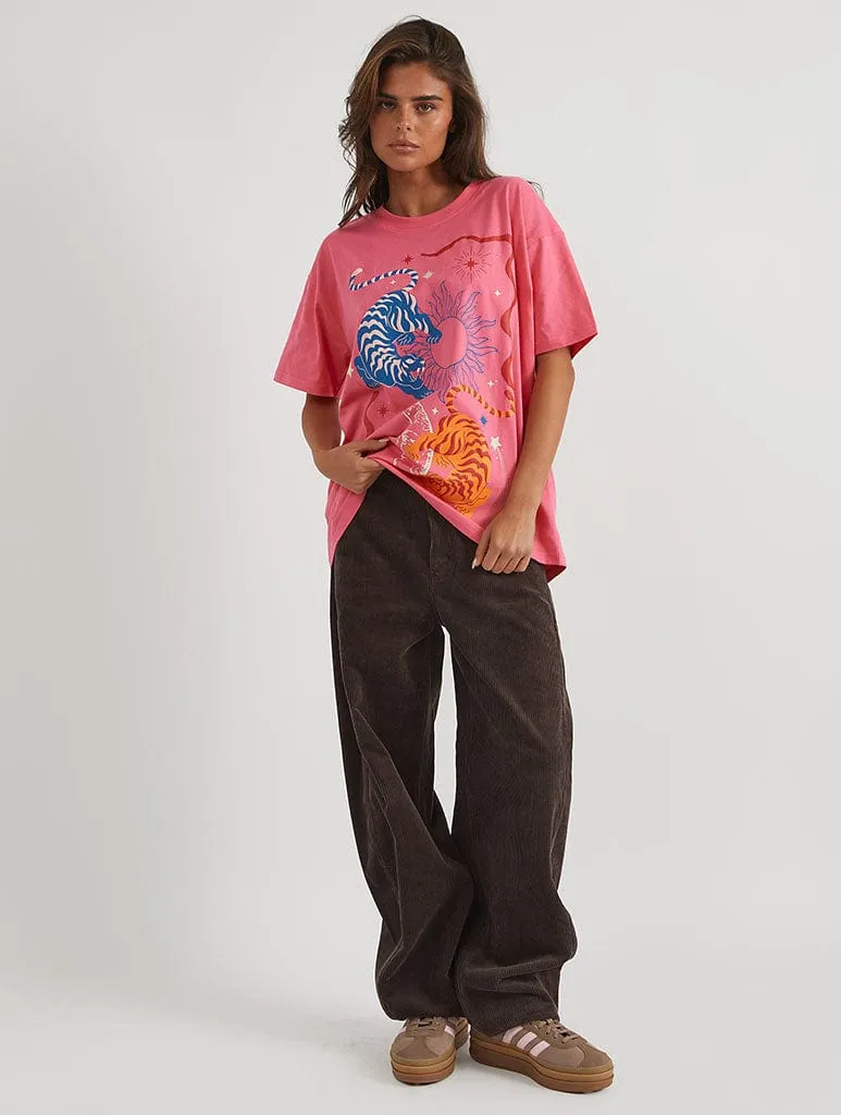 Lucky Tiger T-Shirt sold by Skinnydip London product image thumbnail 2
