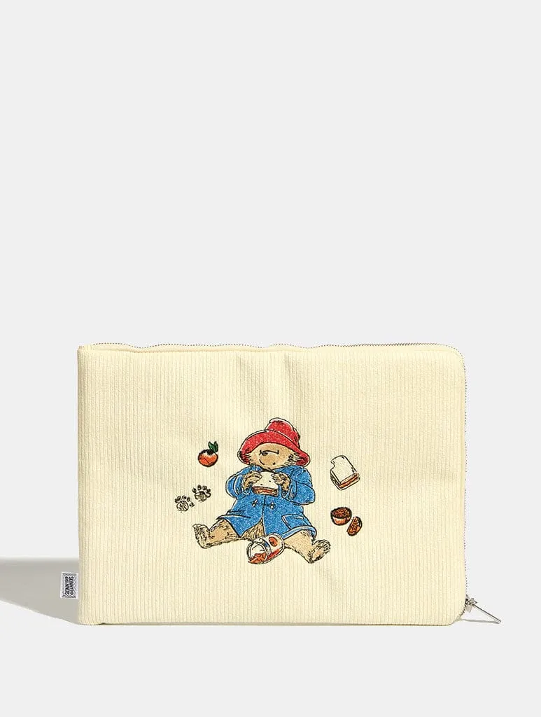 Paddington Embroidered Laptop Case sold by Skinnydip London