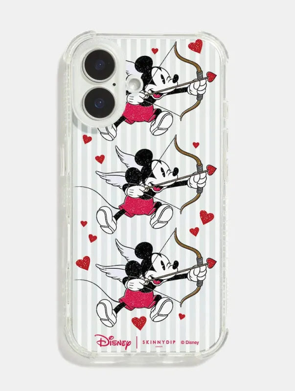 Disney Mickey Mouse Cupid Valentines Shock iPhone Case sold by Skinnydip London
