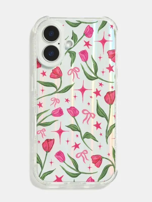 Floral Bow Shock iPhone Case sold by Skinnydip London