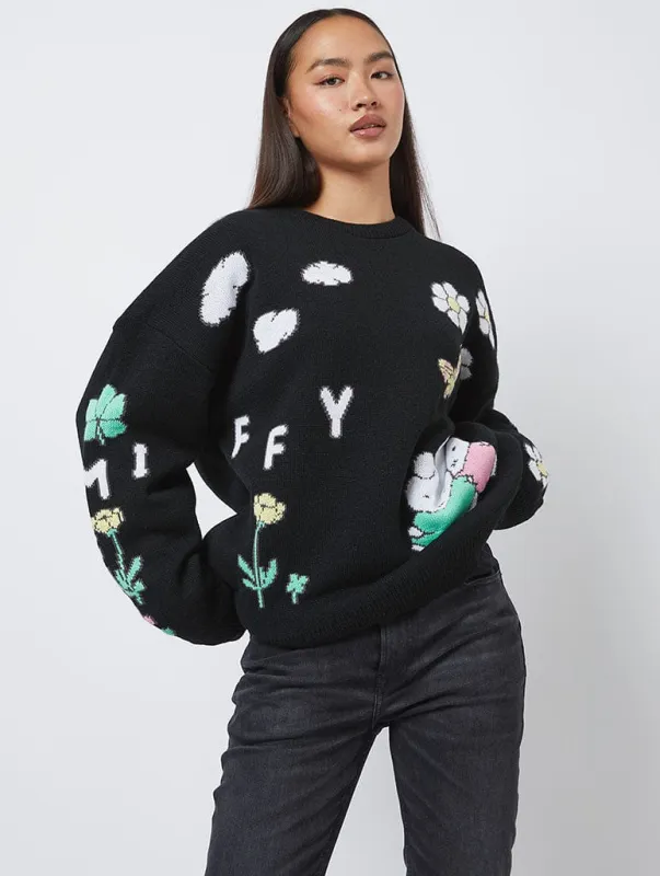 Miffy x Skinnydip Placement Knitted Jumper made by Skinnydip London