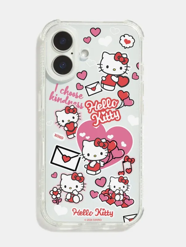 Hello Kitty x Skinnydip Love Sticker Shock iPhone Case made by Skinnydip London