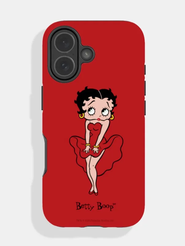 Betty Boop Red Ultra Protective iPhone Case made by Skinnydip London