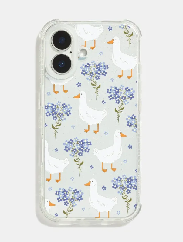 Floral Duck Shock iPhone Case sold by Skinnydip London