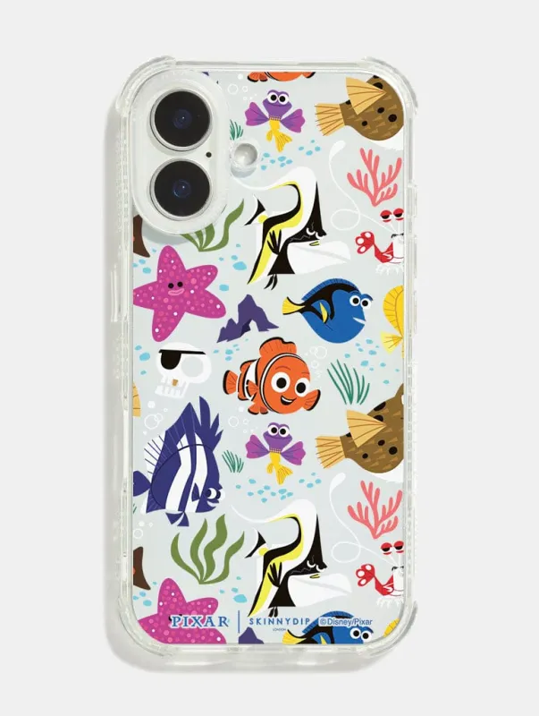 Disney Pixar Finding Nemo Repeat Shock iPhone Case sold by Skinnydip London