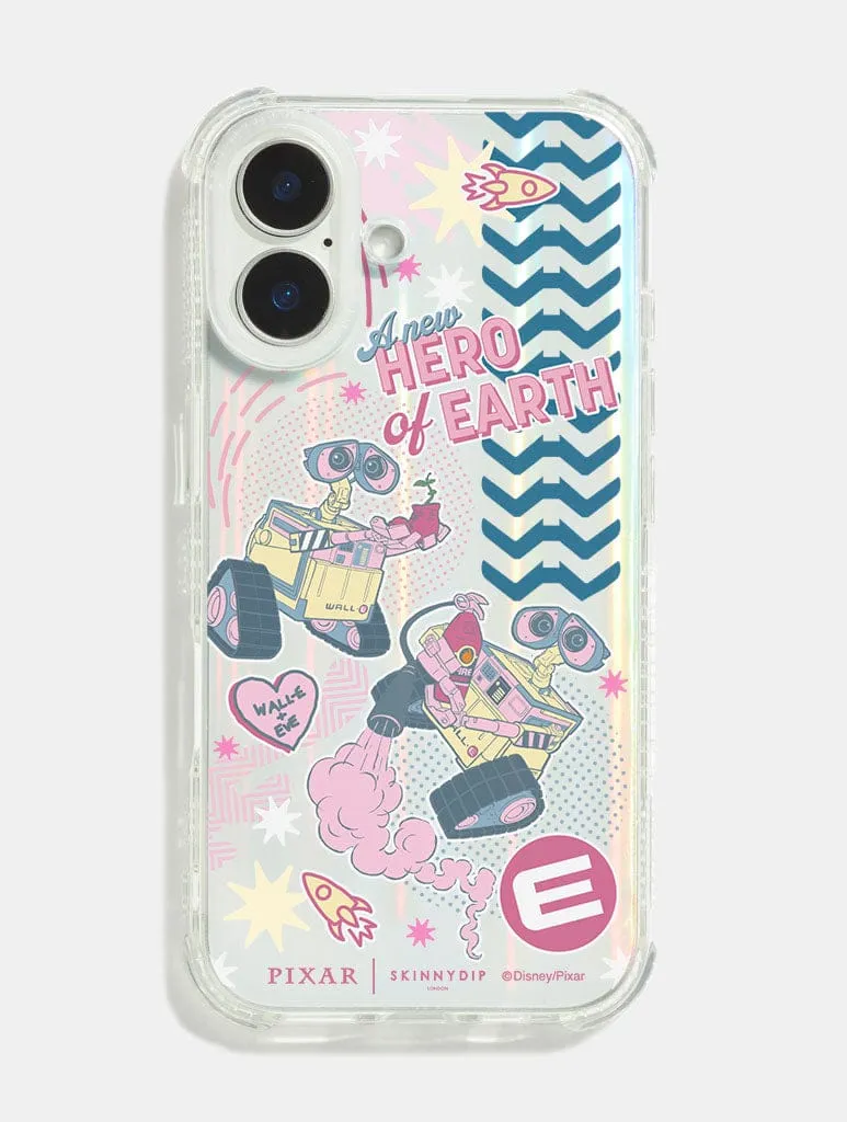Disney Pixar Wall-E Poster Shock iPhone Case sold by Skinnydip London