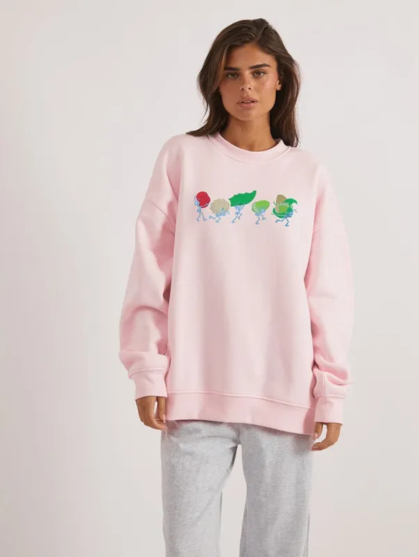 Disney Pixar A Bug's Life Ants Sweatshirt In Pink sold by Skinnydip London