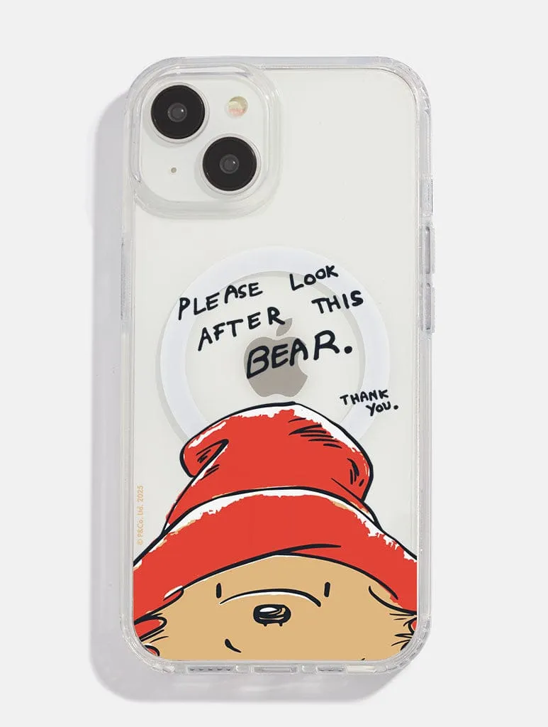Paddington x Skinnydip Face MagSafe iPhone Case sold by Skinnydip London