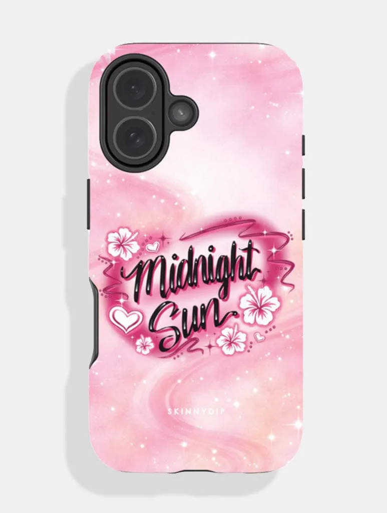Midnight Sun Spray Paint Ultra Protective iPhone Case sold by Skinnydip London