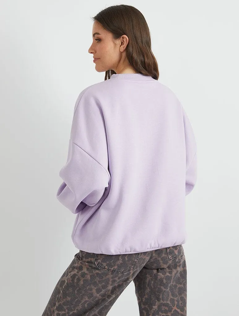 Disney Pixar Monsters Inc I'm Your Boo Sweatshirt In Lilac sold by Skinnydip London product image thumbnail 2