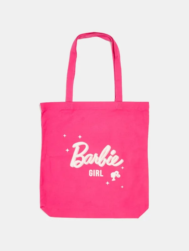 Barbie Girl Canvas Tote Bag sold by Skinnydip London