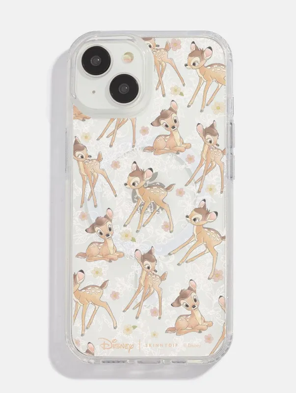 Disney Bambi Floral Lace MagSafe iPhone Case made by Skinnydip London