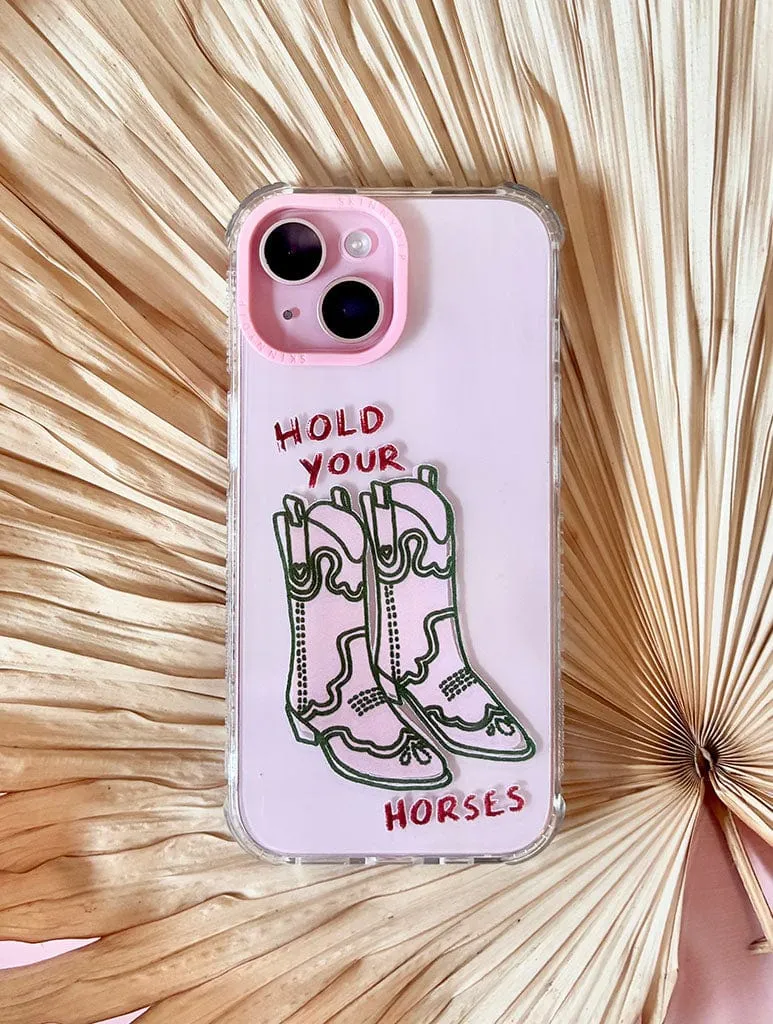 Sun Made Studio x Skinnydip Hold Your Horses Shock iPhone Case sold by Skinnydip London product image thumbnail 2