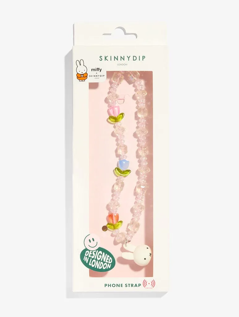 Miffy x Skinnydip Charm Tulip Beaded Strap sold by Skinnydip London product image thumbnail 4