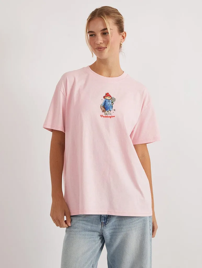 Paddington x Skinnydip Flower Bouquet T-Shirt In Pink sold by Skinnydip London product image thumbnail 2