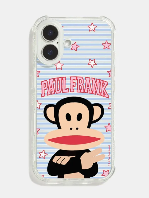 Paul Frank x Skinnydip Stripe Shock iPhone Case sold by Skinnydip London
