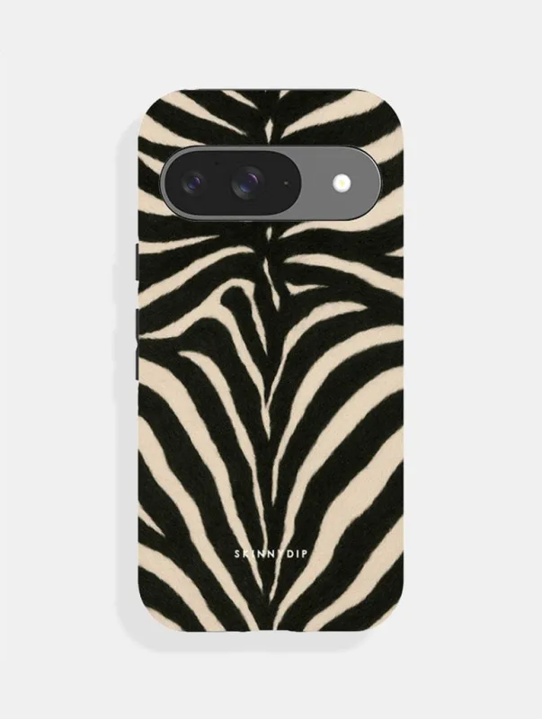 Zebra Ultra Protective Google Pixel Case made by Skinnydip London