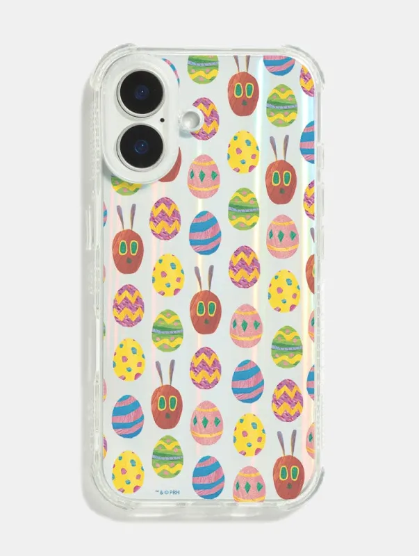 The Very Hungry Caterpillar x Skinnydip Easter Egg Shock iPhone Case made by Skinnydip London