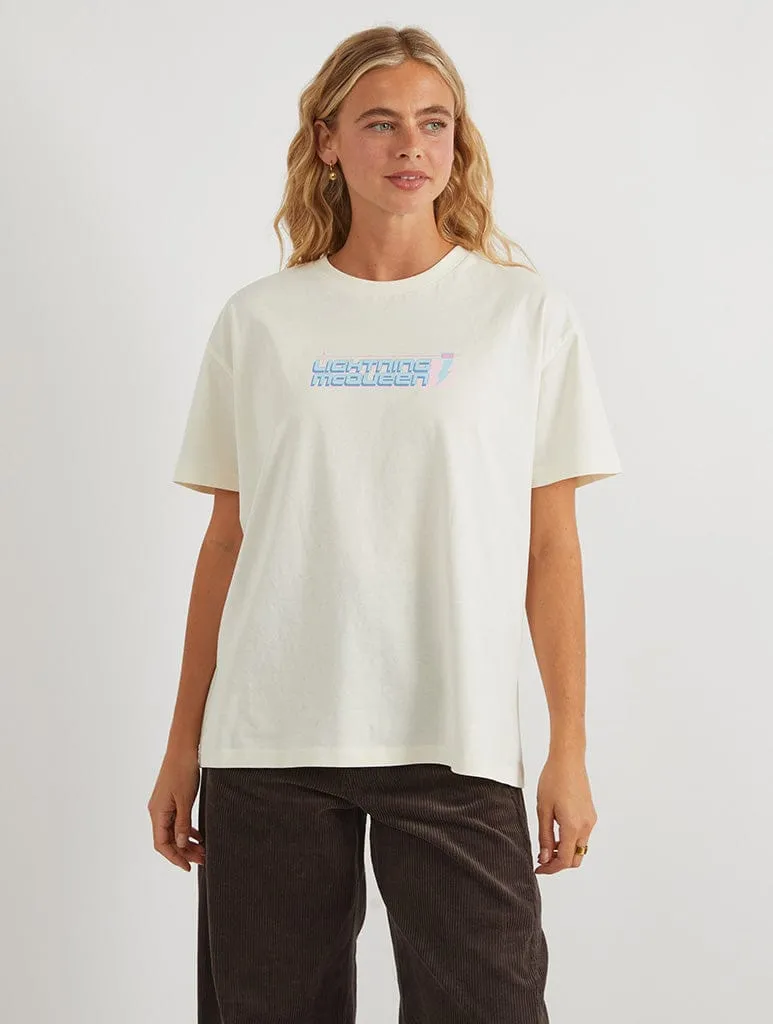 Disney Pixar Cars Champion T-Shirt In White sold by Skinnydip London product image thumbnail 2