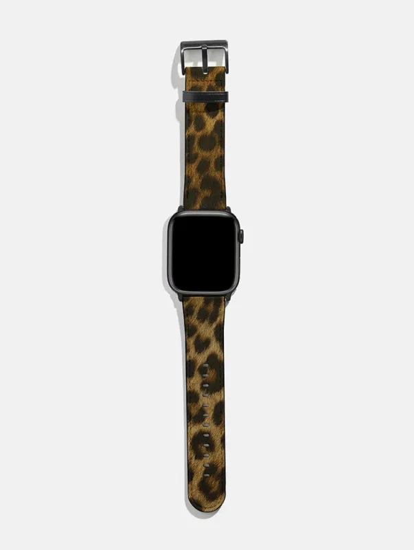 Leopard Print Apple Watch Strap sold by Skinnydip London