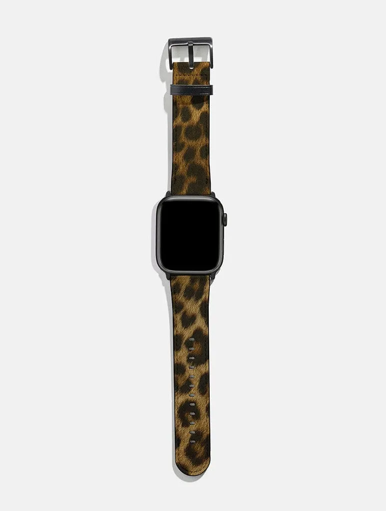 Leopard Print Apple Watch Strap sold by Skinnydip London