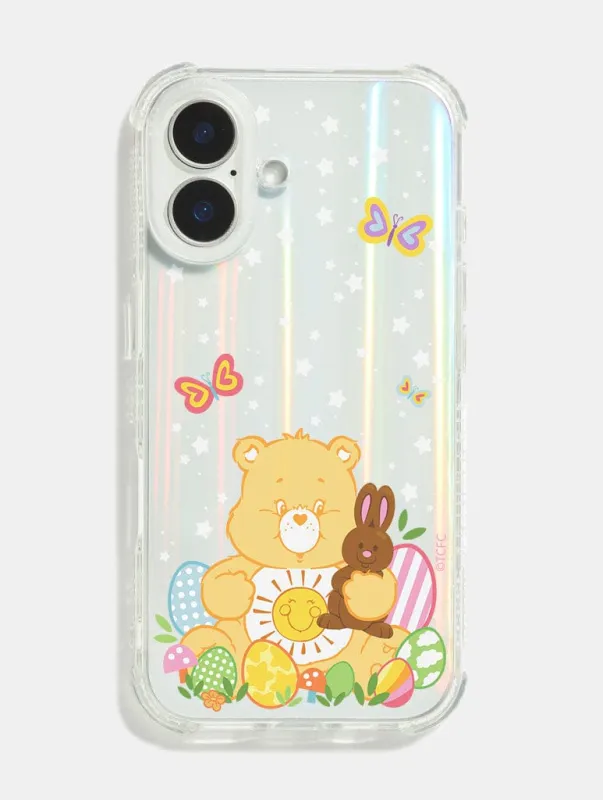 Care Bears x Skinnydip Funshine Bear Easter Egg Shock iPhone Case sold by Skinnydip London