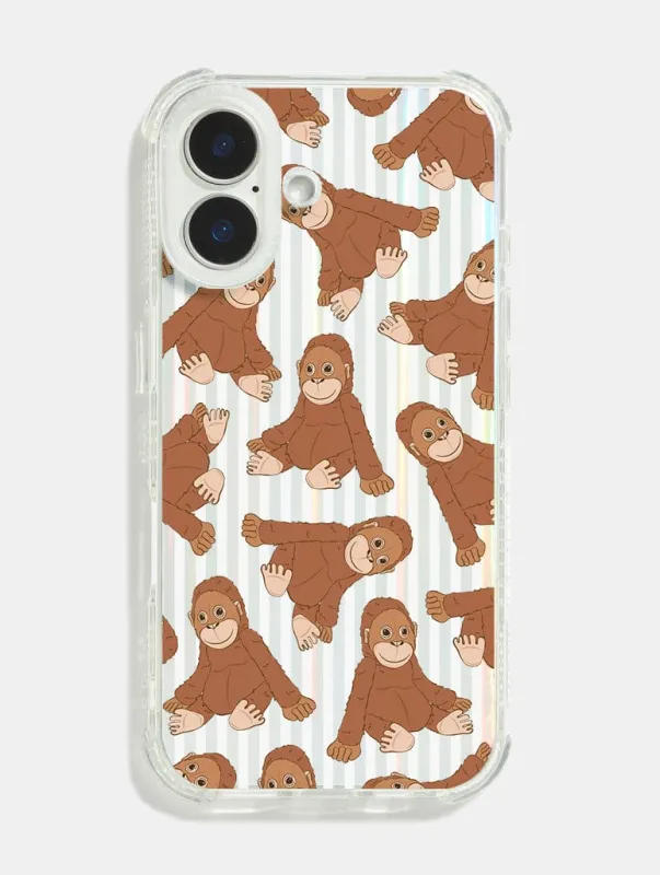 Punch The Monkey Shock iPhone Case sold by Skinnydip London
