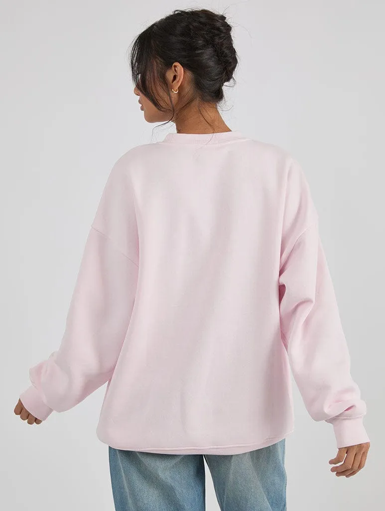 Peter Rabbit x Skinnydip Meet Me In The Meadows Sweatshirt In Pink sold by Skinnydip London product image thumbnail 2