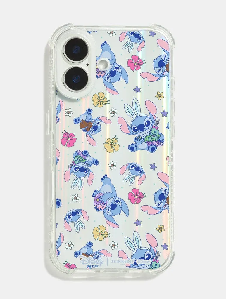 Disney Stitch Easter Bunny Shock iPhone Phone Case sold by Skinnydip London