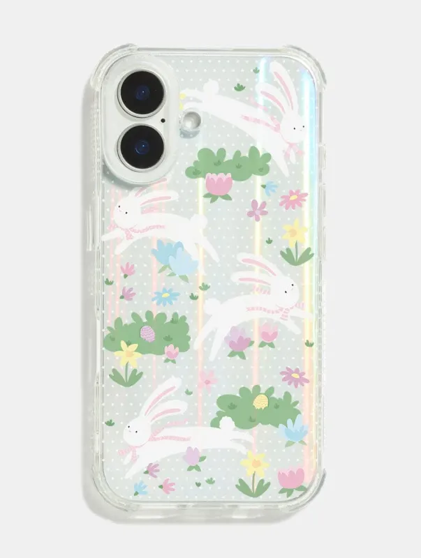 Easter Bunny Rabbits Shock iPhone Case sold by Skinnydip London