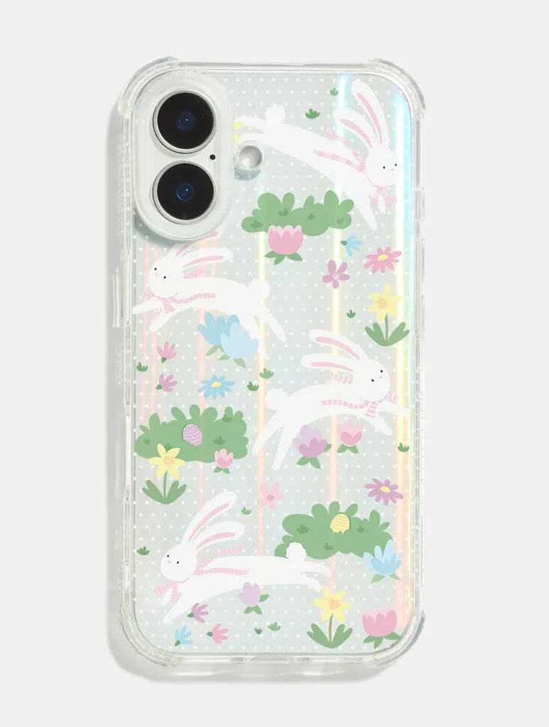 Easter Bunny Rabbits Shock iPhone Case sold by Skinnydip London