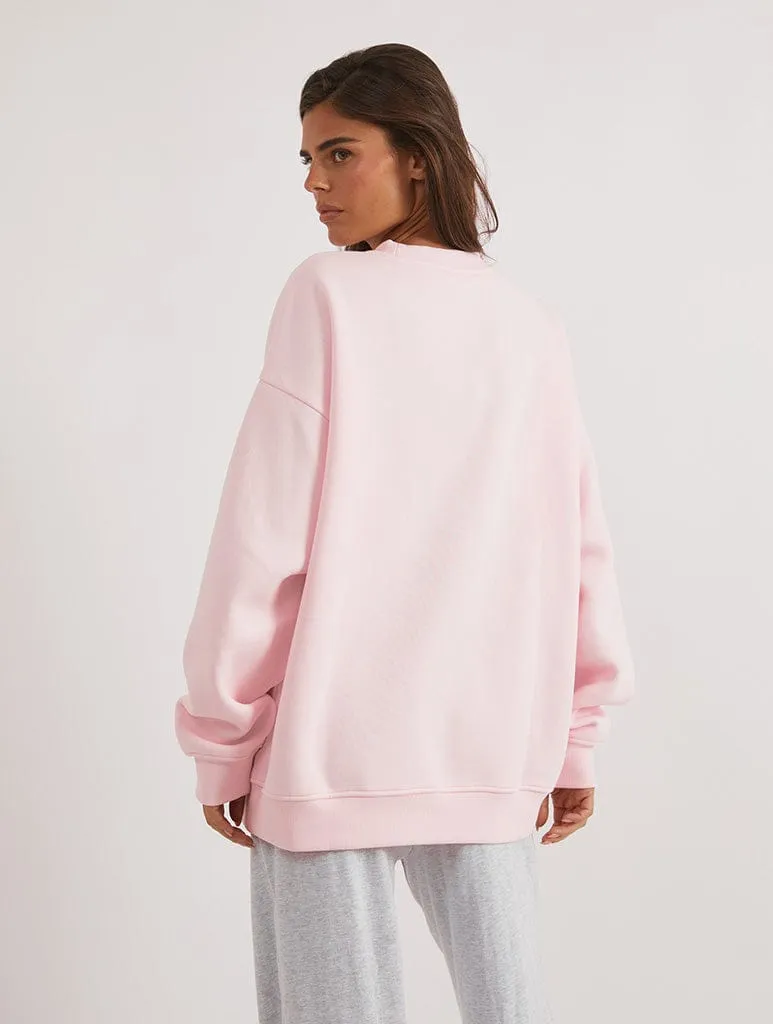 Disney Bambi Spring Is In The Air Sweatshirt In Pink sold by Skinnydip London product image thumbnail 2