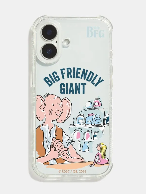 Roald Dahl x Skinnydip The BFG Big Friendly Giant Shock iPhone Case sold by Skinnydip London