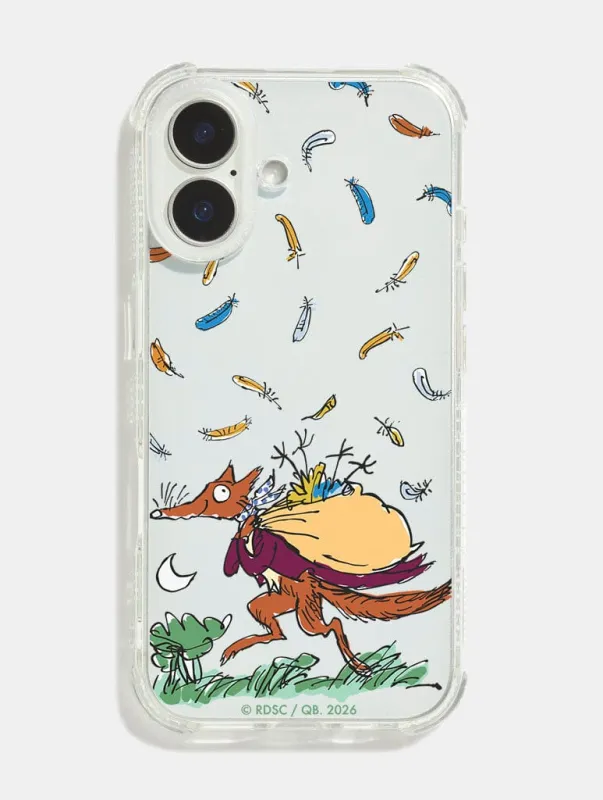 Roald Dahl x Skinnydip Fantastic Mr Fox Sly Shock iPhone Case made by Skinnydip London