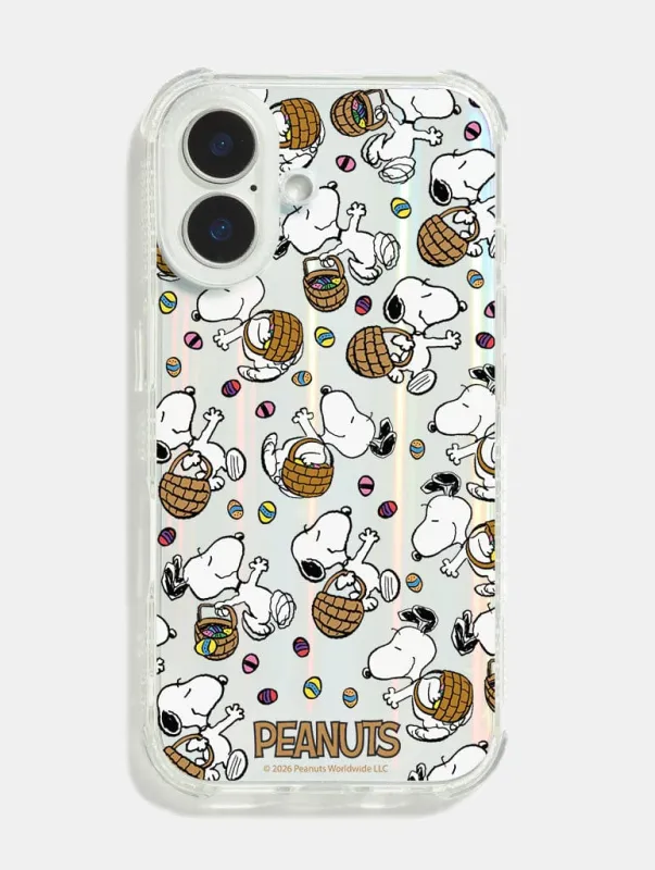 Peanuts x Skinnydip Snoopy Easter Egg Hunt Shock iPhone Case sold by Skinnydip London