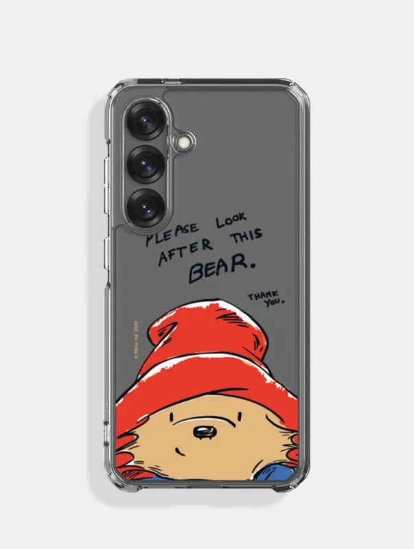 Paddington x Skinnydip Face Samsung Case made by Skinnydip London