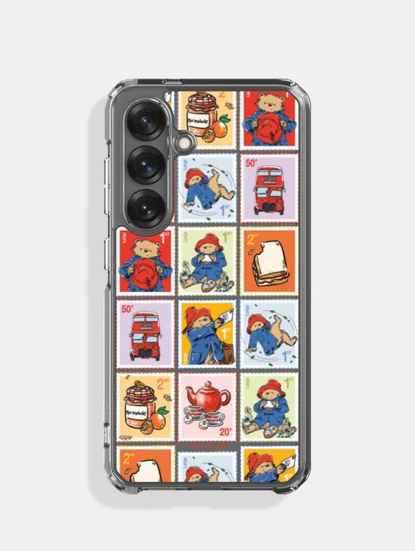 Paddington x Skinnydip Stamps Samsung Case made by Skinnydip London